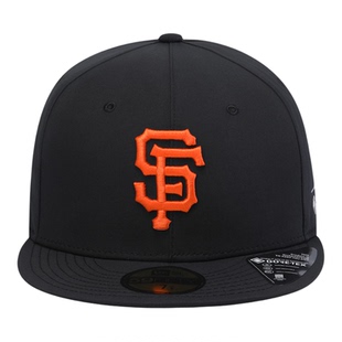 NEWERA纽亦华GTX材质防风防水透气5950平沿全封闭棒球帽SF巨人