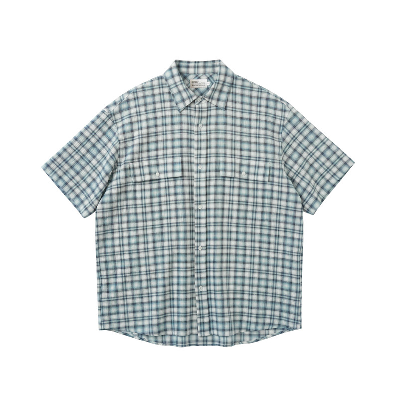 BUTTBILL中古格子衬衫