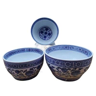 多多优惠鸡盅碗陶瓷青花瓷仿古