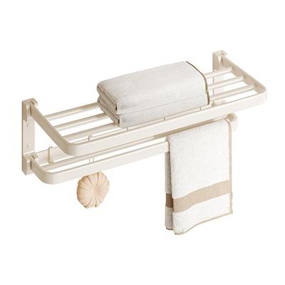 EOCO奶油白五金卫浴挂件免打孔