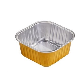 方形锡纸碗蒸糕千层蛋糕模具锡纸盒杯烤箱蒸箱蒸炉烘焙烧烤盘专用