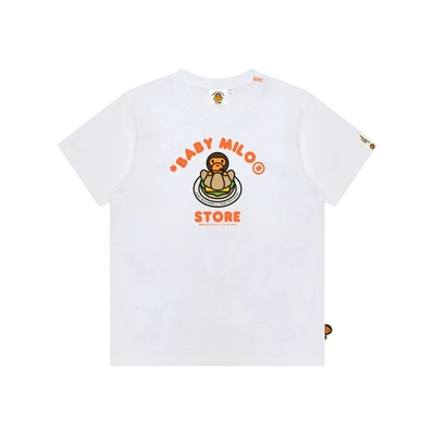 BABYMILOSTORE卡通小猴可颂T恤