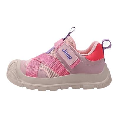 jeep女童鞋子春秋款儿童运动鞋2025新款女孩大童鞋网面跑步男童鞋