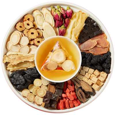 三参阿胶气血茶女人调理补气养血