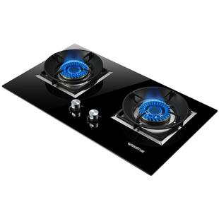 万喜燃气灶JZT/Y-XD11煤气灶双灶家用天然气炉灶猛火液化气双灶