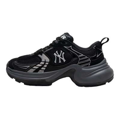 MLB复古厚底缓震低帮休闲老爹鞋