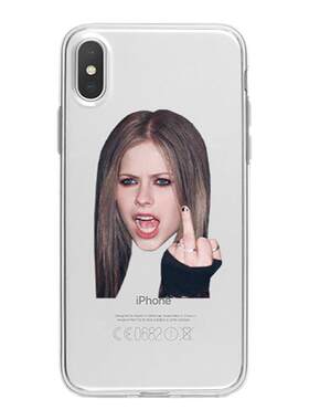 艾薇儿明星周边手机壳iphonese