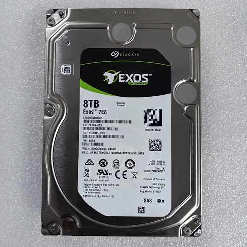 询价希捷 Exos 7E8 8TB 3.5寸 SAS 4Kn 服