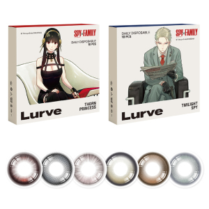 【间谍过家家联名】Lurve美瞳半年抛荆棘公主淑女准则隐形眼镜1副