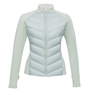 科里芙运动羽绒服女冬季防泼水高充绒量保暖轻薄内胆骑行滑雪外套