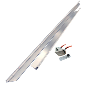 铝合金靠铁切角机台锯靠山靠位切割角十字绣画框木工相框机械配件