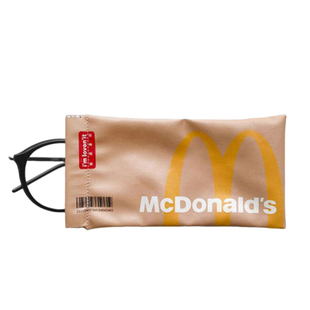 M记麦麦眼镜袋墨镜太阳镜近视眼镜收纳盒便携弹片自动闭合眼镜包