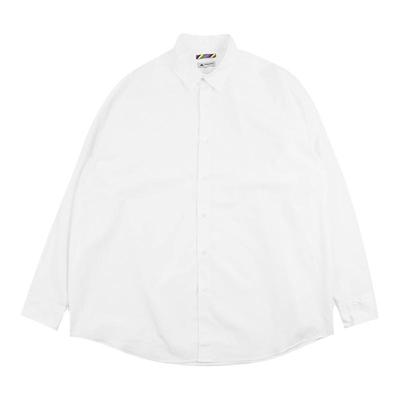 is-ness侧开4根拉链廓形衬衫