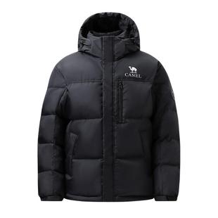 骆驼羽绒服男款户外露营鹅绒防水25冬新女加厚抗寒保暖百搭面包服