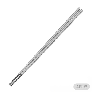 创意一家人筷子316L不锈钢家用亲子筷食品级家庭筷一人一筷专用