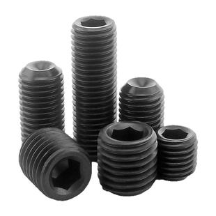 10#-32 1/4-28 7/16-20 12.9级英制细牙止付无头紧定螺钉美制顶丝