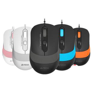 双飞燕有线鼠标商务办公家用游戏USB台式机笔记本电脑光电鼠FM10