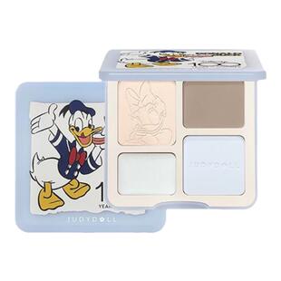 juduo橘朵修容高光一体盘提亮阴影鼻影哑光综合盘新版Judydoll女