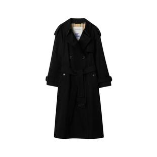【新年礼物】BURBERRY 女装长款嘎巴甸Fitzrovia Trench风衣