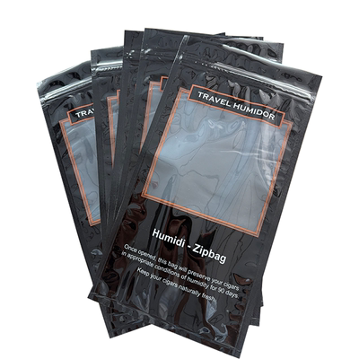 工厂直销雪茄保湿袋养护袋humidified Bag包装袋3-5支装135x255mm