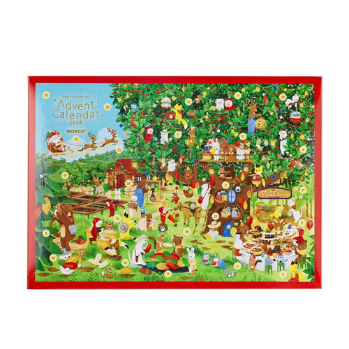 新年限定日本ROYCE巧克力若翼族饼干礼物圣诞节限定倒数日历盲盒