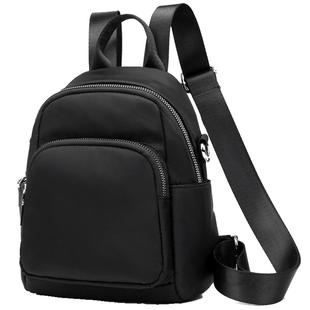 双肩包女2025新款百搭时尚帆布迷你小包防水女士牛津布休闲小背包