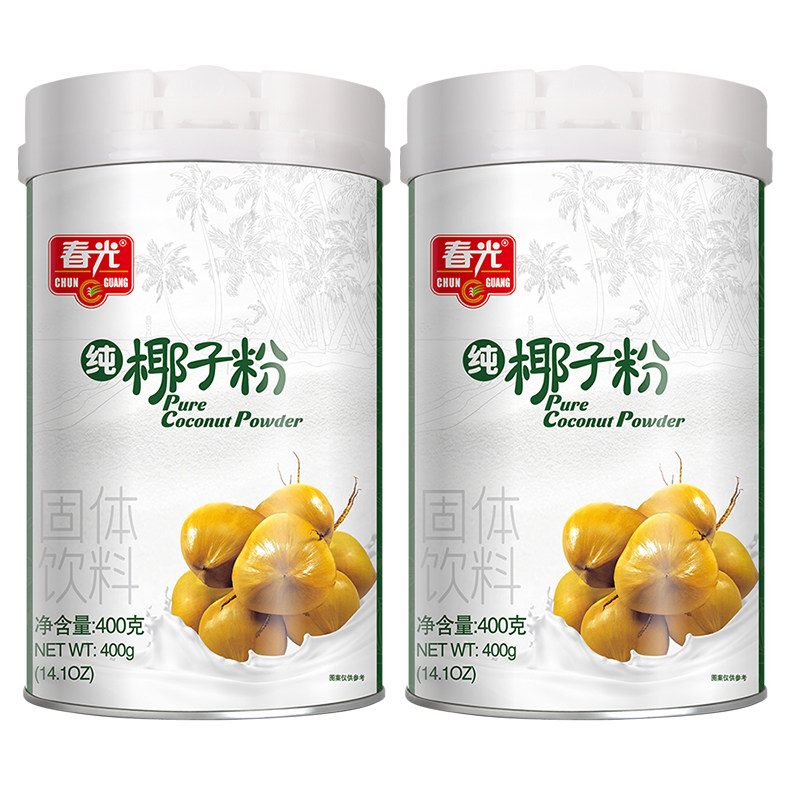 春光海南特产纯椰子粉椰奶椰浆椰汁粉椰奶粉代餐速溶冲饮年货