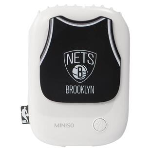 miniso名创优品NBA系列1800mAh挂脖小风扇新款懒人学生便携式usb