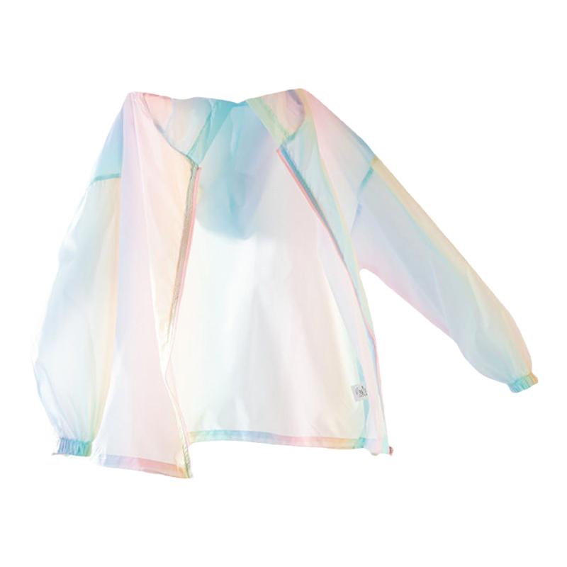 外套洋气女童防晒服薄款沙滩服夏