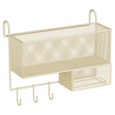 办公室收纳挂篮置物架办公桌工位改造整理神器女生桌面桌上挂架盒