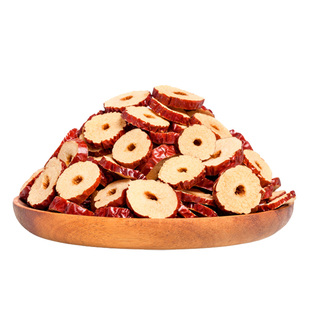 正宗红枣片 新疆500g包邮 香脆无核干枣片红枣圈 枣子 红枣干