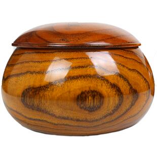 做工好实木整木罐楠竹围棋罐可装中大号围棋子耐用  多款任选