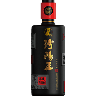 山西汾阳王时间陈酿42度整箱6瓶黑坛装纯粮食高粱白酒清香型中国