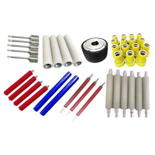 非标定做聚氨酯胶辊包胶丁晴橡胶辊PU无动力滚筒滚轴耐高温硅胶辊