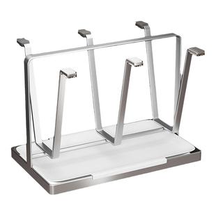 不锈钢水杯架带接水盘高颜值ins家用沥水杯架倒挂收纳6杯子置物架