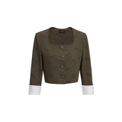 ochirly欧时力提花短款西装外套