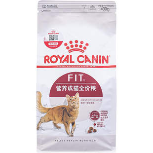 皇家F32 理想体态成年猫英短美短波斯营养猫粮400G猫粮包邮成猫
