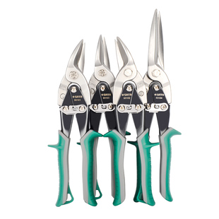 世达铁皮剪高硬度龙骨剪铁皮铝扣板不锈钢专用金属工业级航空剪刀