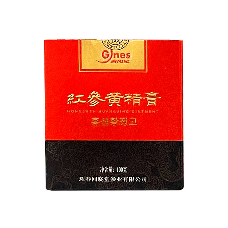 吉内实红参黄精膏红参膏人参皂苷红参精浓缩液长白山参精华100克