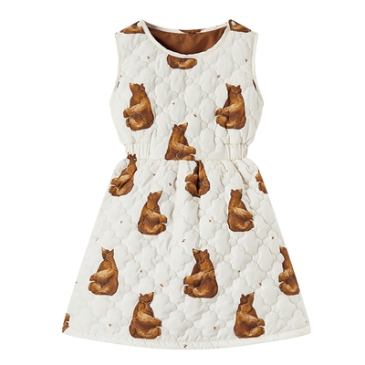 Milkbarn婴儿夹棉连衣裙