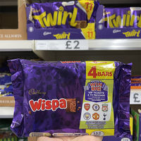 4 free shipping British Cadbury chocolate bars, chocolate cookies, Wafers and various types of bark smart beans thumbnail 3