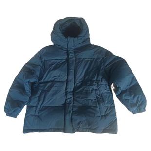 男女同款亮面软面儿童羽绒服高级感中大童白鸭绒2024新款洋气加厚