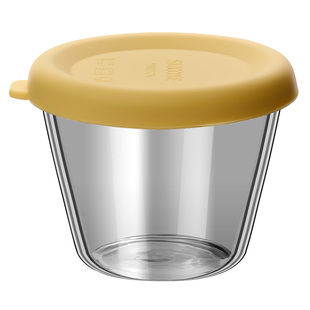 玻璃布丁杯耐高温创意带盖双皮奶杯子烤箱用小碗酸奶杯日式布丁瓶