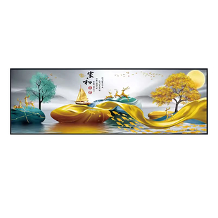 卧室床头装饰画自粘主卧房间酒店宾馆民宿客厅沙发背景墙贴纸壁画