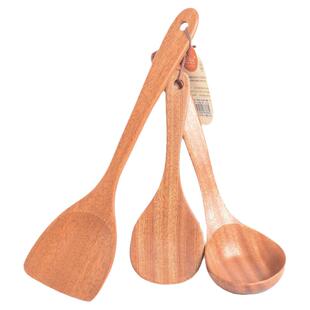 乌檀木木质铲子锅铲木铲不粘锅专用炒菜厨具汤勺饭铲煎铲耐高温