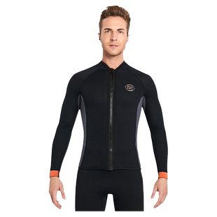 DIVE&SAIL潜水服分体男3mm女加厚防寒保暖深潜浮潜冲浪游泳湿衣