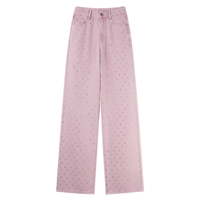 高级阔腿裤COCOON烫钻