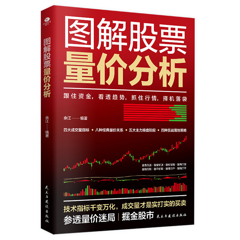 正版图解股票量价分析实盘解析股票量价关系识别股票价格波动与成交量起伏之间的勾稽关系交易方法与技巧实战案例股票投资书籍TC