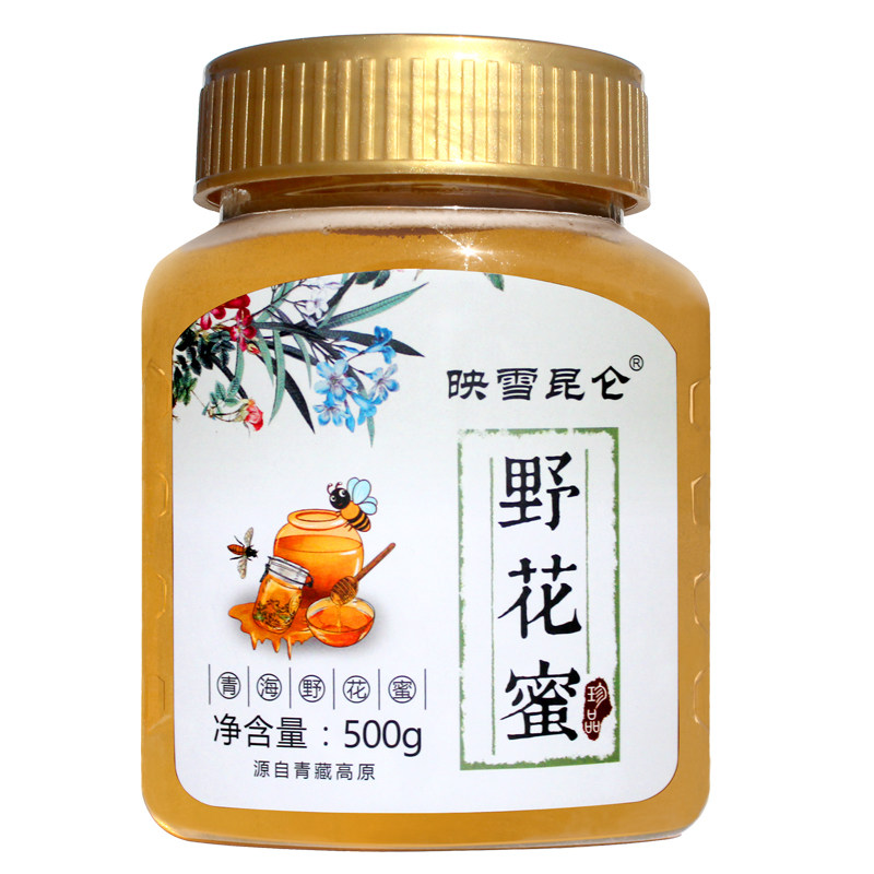映雪昆仑青藏高原土蜂蜜野花蜂蜜