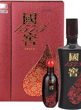 国窖1573君雅礼盒52度收藏摆柜